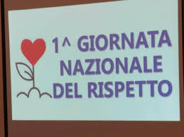 20 gennaio "Giornata del rispetto"